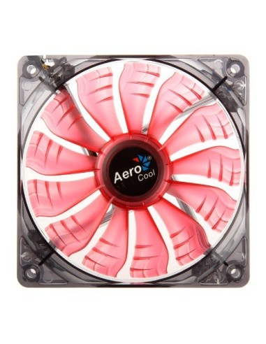 Ventilador int. aerocool air force red 12x12 aspas con rodamientos dinamicos fdb AIRFORCERED kiwiku.com