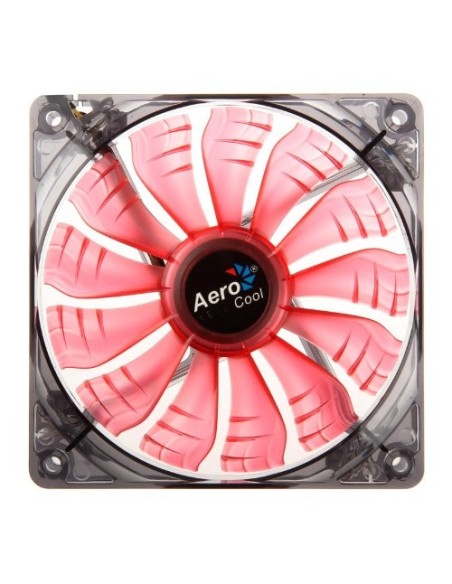 Ventilador int. aerocool air force red 12x12 aspas con rodamientos dinamicos fdb AIRFORCERED kiwiku.com