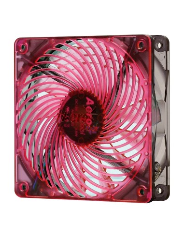 Ventilador int. aerocool air force red 12x12 aspas con rodamientos dinamicos fdb AIRFORCERED kiwiku.com