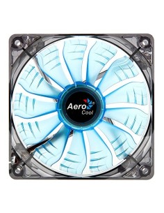 Ventilador int. aerocool air force blue 12x12 aspas con rodamientos dinamicos fdb AIRFORCEBLUE kiwiku.com 2