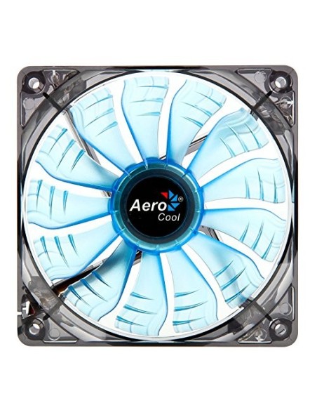 Ventilador int. aerocool air force blue 12x12 aspas con rodamientos dinamicos fdb AIRFORCEBLUE kiwiku.com