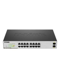 D-Link DGS-1100-18 - Conmutador - Gestionado - 16 x 10/100/1000 + 2 x SFP - sobremesa DGS-1100-18 kiwiku.com