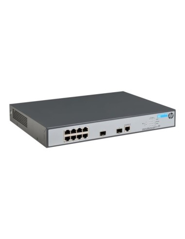 HP 1920-8G-PoE+ - Conmutador - L3 - Gestionado - 8 x 10/100/1000 (8 PoE+) + 2 x Gigabit SFP  JG922A#ABB kiwiku.com