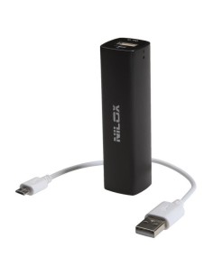 Bateria externa power bank 2000 mah negro NXPB2000B kiwiku.com