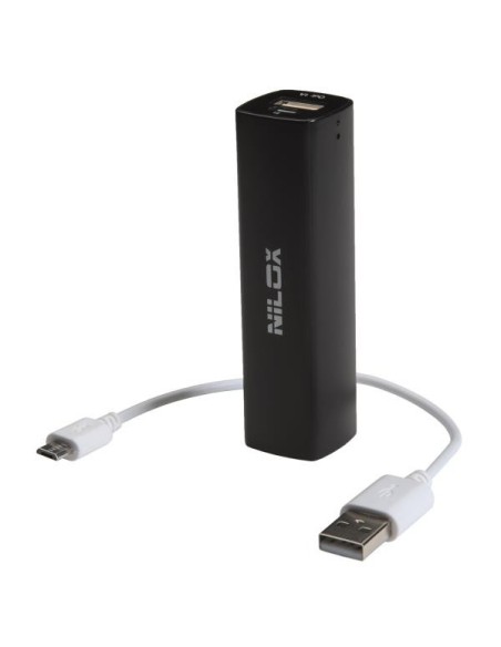 Bateria externa power bank 2000 mah negro NXPB2000B kiwiku.com