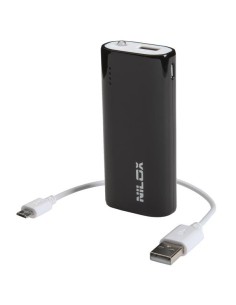 Bateria externa power bank 3600 mah negra NXPB3600B kiwiku.com