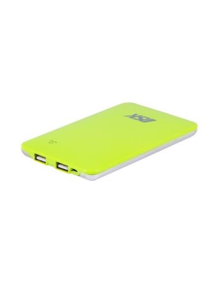 Bateria Externa DSK POWER BANK NETPOWER 6 verde 4400mah 9717 kiwiku.com