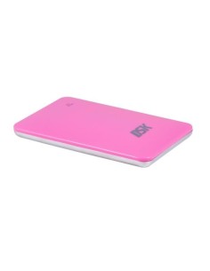 Bateria externa dsk power bank netpower 6 rosa 4400mah 9718 kiwiku.com
