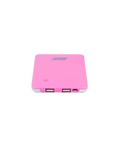 Bateria externa dsk power bank netpower 6 rosa 4400mah 9718 kiwiku.com 2