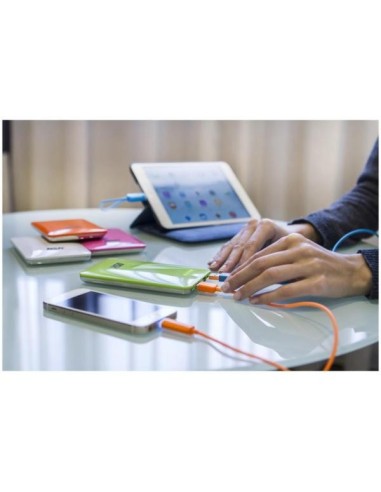 Bateria externa DSK POWER BANK NETPOWER 9 10000mah blanca 9719 kiwiku.com