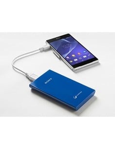 Bateria externa POWER BANK CP-V5/BLC E USB cargador azul  CP-V5L kiwiku.com