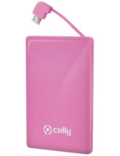 Bateria externa power bank 1500mah rosa PB1500PK kiwiku.com