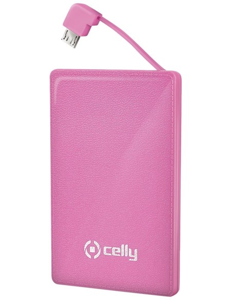 Bateria externa power bank 1500mah rosa PB1500PK kiwiku.com