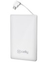 Bateria externa power bank 1500mah blanco