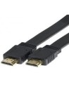 Cable hdmi 1.3 plano macho macho conexion oro 5m negro