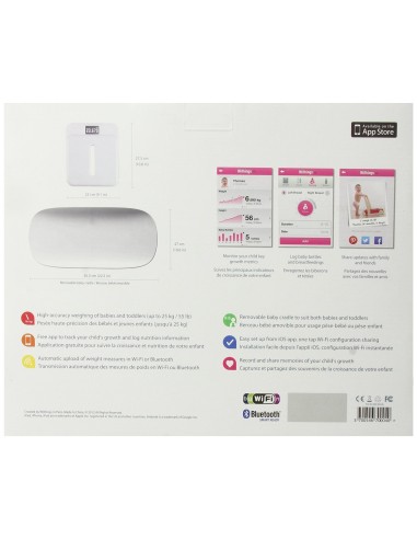 Withings 70004001 - Báscula, color blanco WS-40 kiwiku.com