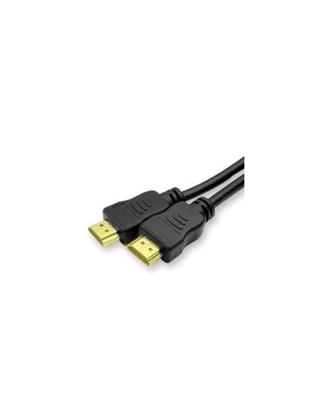 CABLE HDMI 1.4 MACHO MACHO CONEXION ORO 3M NEGRO 2051332 kiwiku.com