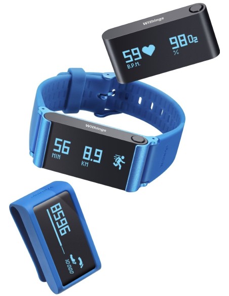 Withings Pulse O2 - Monitor de actividad, color azul 70034701 kiwiku.com