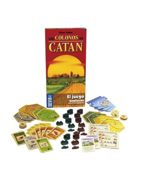 Los colonos de catan expansion para 5-6 jugadores