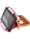 Tab zoo - funda universal para tablet con soporte integrado, 10 pulgadas - diseño tigre