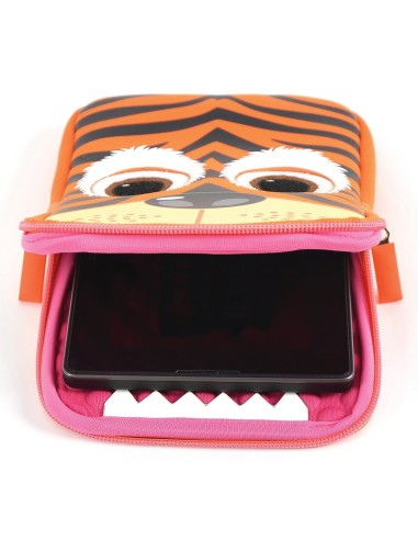 Tab Zoo - Funda universal para tablet con soporte integrado, 10 pulgadas - diseño Tigre UTTZ-10-TIGER kiwiku.com