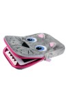 Lazerbuilt tab zoo 8 - funda universal para tablet de 8", diseño gato