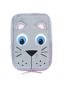 Lazerbuilt Tab Zoo 8 - Funda universal para tablet de 8", diseño Gato UTTZ-8-CAT kiwiku.com 2