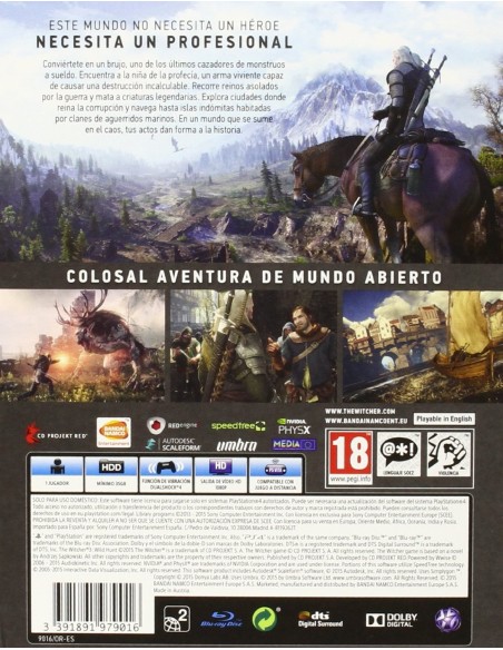 The Witcher 3: Wild Hunt - Day One Edition PS4 1058374 kiwiku.com