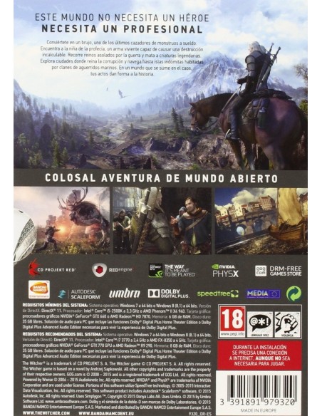 The Witcher 3: Wild Hunt - Day One Edition PC 1058435 kiwiku.com