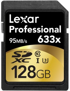 Lexar LSD128CBEU633 memoria flash - Tarjeta de memoria 128 GB SDHC SDXC UHS-I LSD128CBEU633 kiwiku.com
