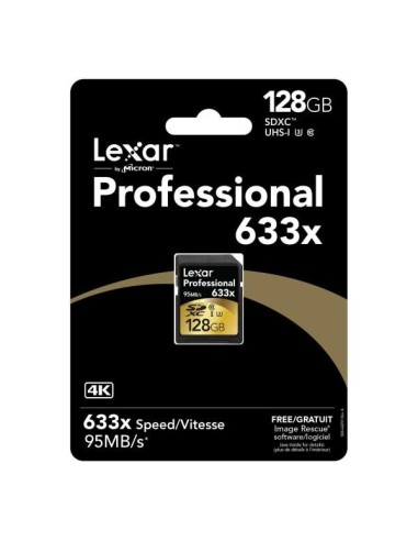 Lexar LSD128CBEU633 memoria flash - Tarjeta de memoria 128 GB SDHC SDXC UHS-I LSD128CBEU633 kiwiku.com