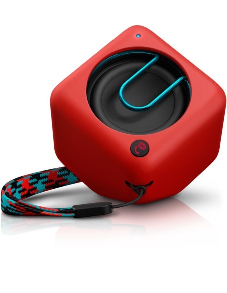 Philips BT1300 - Altavoz portátil con Bluetooth, rojo BT1300R/00 kiwiku.com