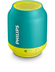 Philips BT50 - Altavoz portátil con Bluetooth, turquesa y amarillo BT50A/00 kiwiku.com 2