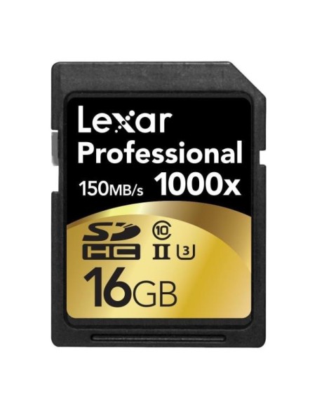 Tarjeta sd 16 gb clase10 1000x uhs2 LSD16GCRBEU1000 kiwiku.com