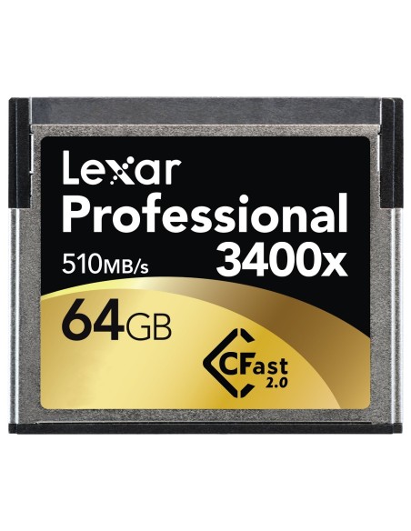 Lexar CFast 2.0 64GB 3400x Professional LC64GCRBEU3400 kiwiku.com