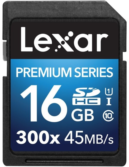 Lexar LSD16GBBEU300 SDHC Platinum II Class 10 USH-I 16GB 300X U1  LSD16GBBEU300 kiwiku.com
