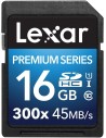Lexar lsd16gbbeu300 sdhc platinum ii class 10 ush-i 16gb 300x u1