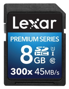 Lexar SDHC Card 8GB 300x Platinum II Class 10 UHS-I LSD8GBBBEU300 kiwiku.com