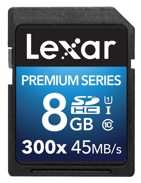 Lexar SDHC Card 8GB 300x Platinum II Class 10 UHS-I LSD8GBBBEU300 kiwiku.com