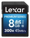 Lexar sdhc card 8gb 300x platinum ii class 10 uhs-i
