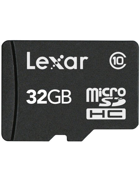 Lexar - Tarjeta de memoria MicroSDHC sin adaptador (clase 10) 32 gb LSDMI32GABEU kiwiku.com