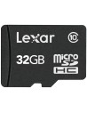 Lexar - tarjeta de memoria microsdhc sin adaptador (clase 10) 32 gb