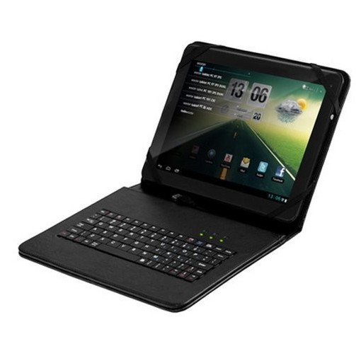 Woxter tb26-097 - funda con teclado usb para tablet de 9.7 pulgadas, color negro