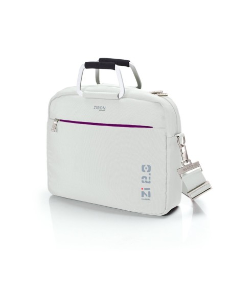 Ziron ZR014 - Maletín para portátiles y tablets de 10"-13" + funda neopreno, diseño silver ZR014 kiwiku.com