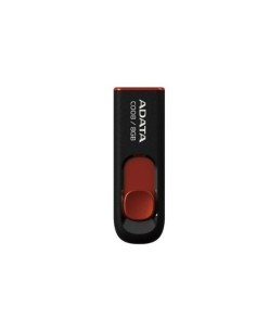 ADATA 8GB C008 - Memoria USB 8 GB USB 2.0 Negro Rojo AC008-8G-RKD kiwiku.com 2