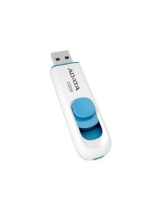 ADATA Classic Series C008 - Unidad flash USB - 32 GB - USB 2.0 - blanco, azul AC008-32G-RWE kiwiku.com