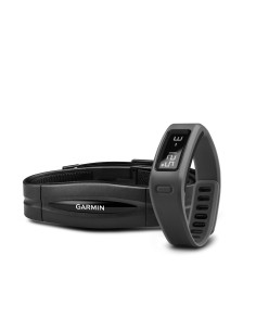 Garmin Vivofit HRM - Pulsera de fitness, color gris 010-01225-35 kiwiku.com
