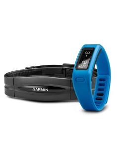 Garmin Vivofit HRM - Pulsera de fitness, color azul 010-01225-34 kiwiku.com