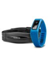 Garmin vivofit hrm - pulsera de fitness, color azul