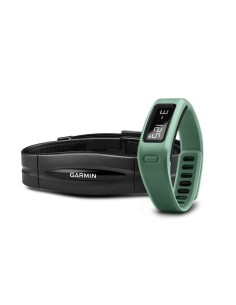 Garmin Vivofit HRM - Pulsera de fitness, color verde 010-01225-33 kiwiku.com